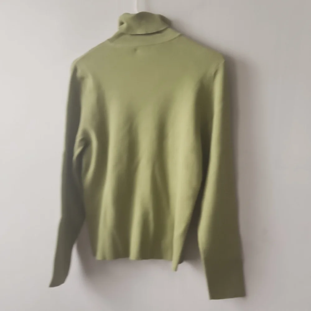 Charter Club Light Green Cowl Neck Sweater - Picture 6 of 7
